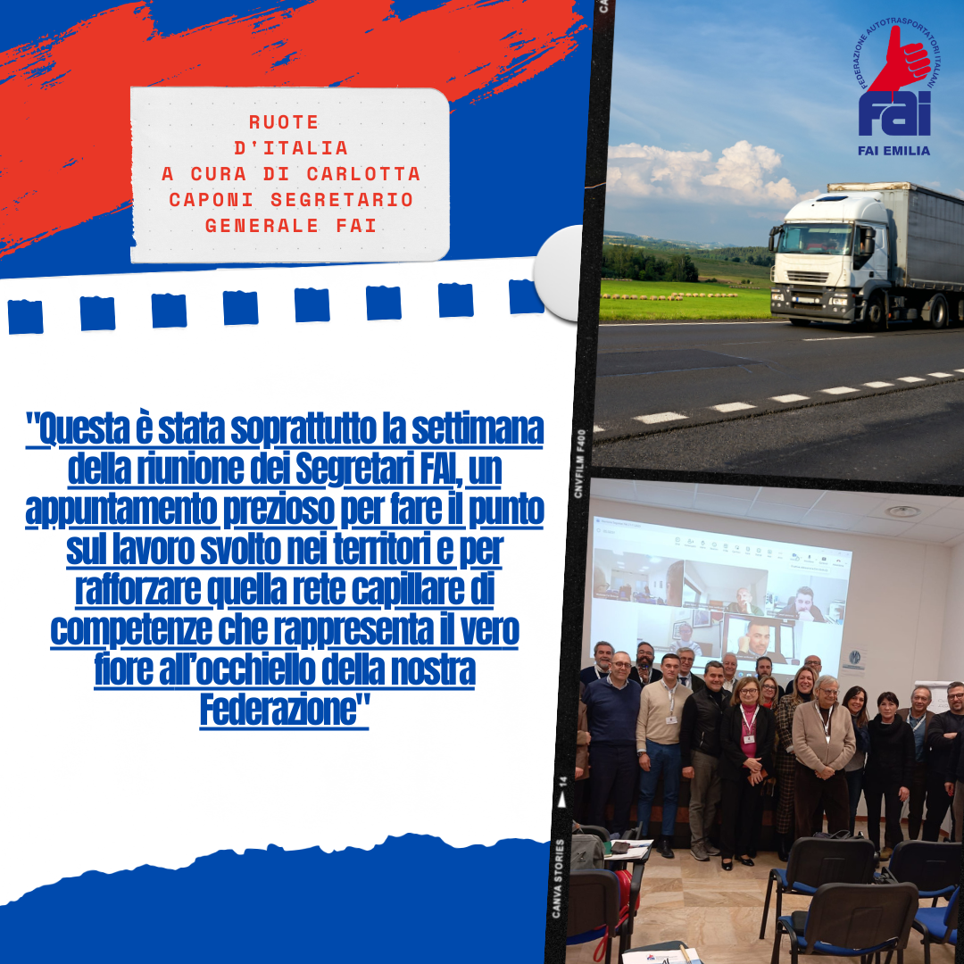 Ruote d'Italia: “La riunione dei Segretari FAI: un appuntamento prezioso per fare il punto sul lavoro svolto nei territori”